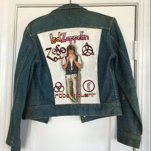 Robert Plant/Led Zeppelin hand-painted jacket
